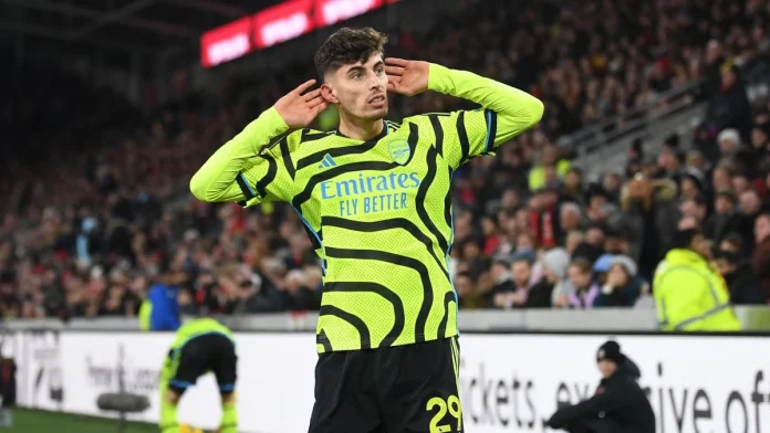 Vòng 13 NHA: Arsenal lên đầu bảng, Arteta vinh danh Havertz sau bàn thắng quyết định trước Brentford.